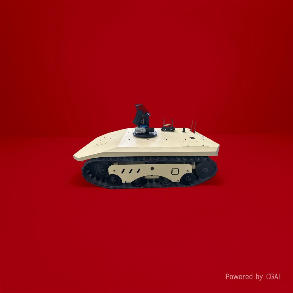 坦克/飞天感应/坦克红外/合金遥控工程车/水弹细节图