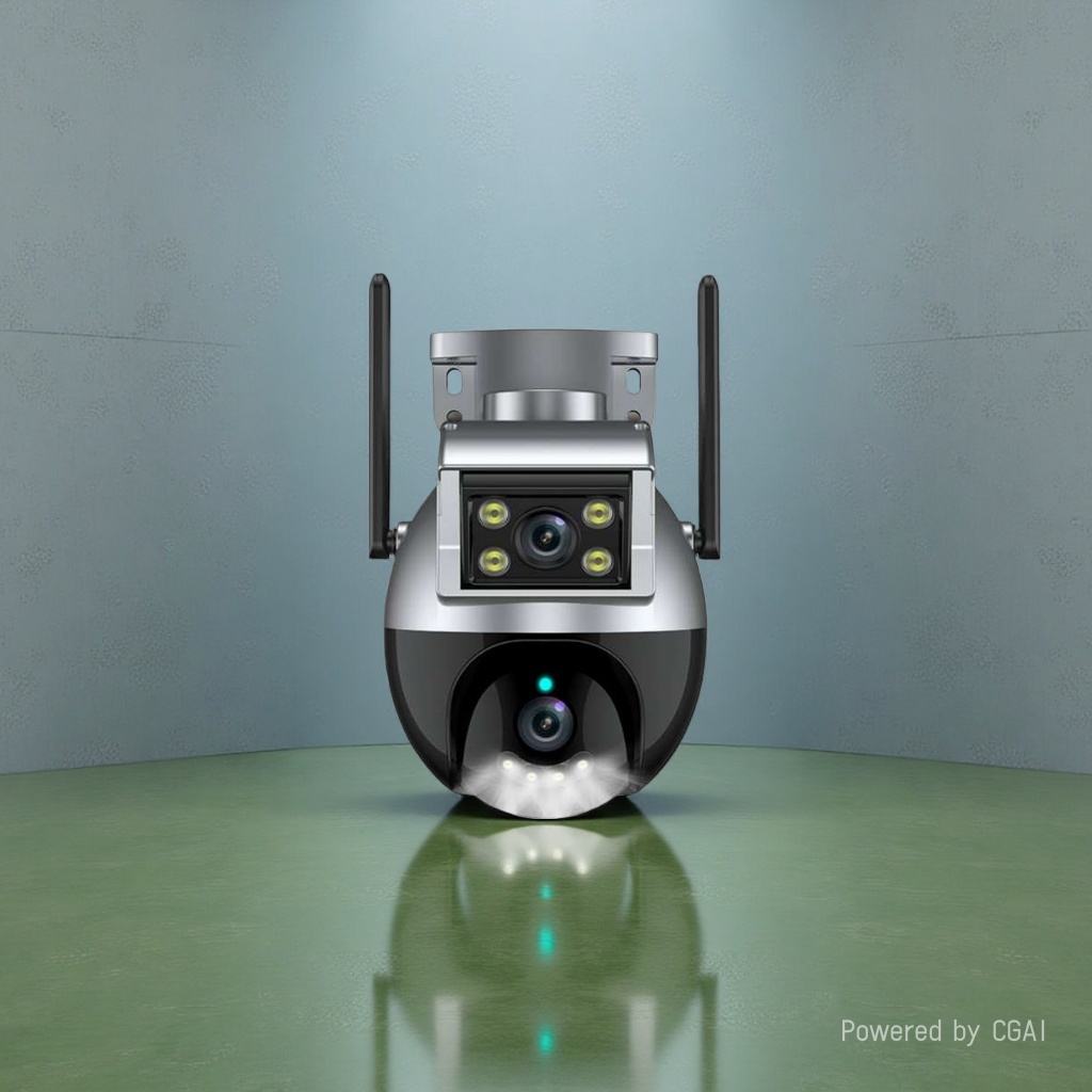 Gun-ball linked WIFI camera Application Scenario