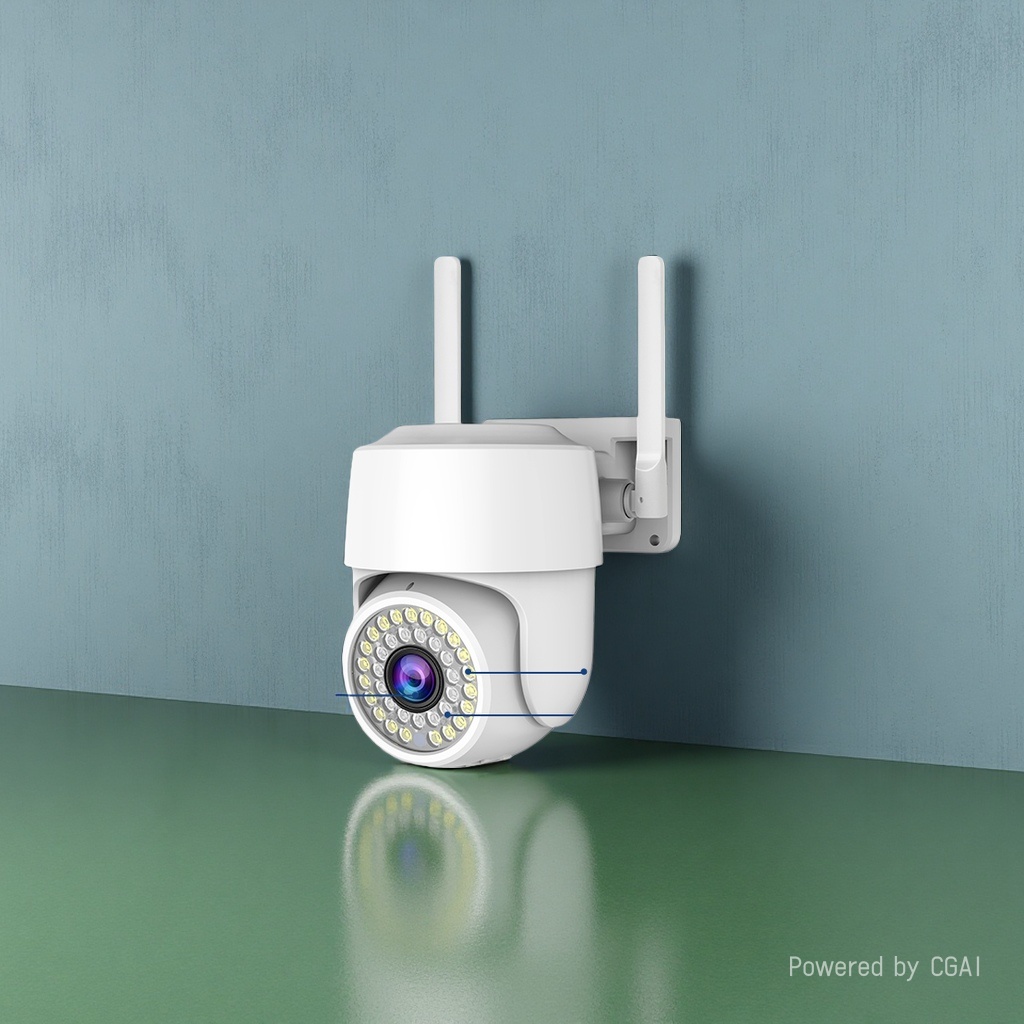 WIFI 1.5-inch dome camera with 1080P resolution Specification image