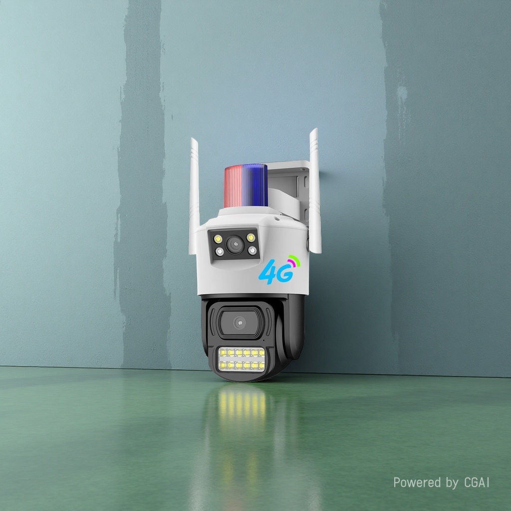 Gun-ball linkage 4G solar smart camera Application Scenario