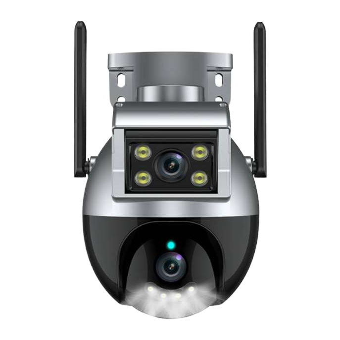 Gun-ball linked WIFI camera