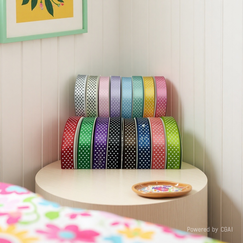 织带/书边带/织带印花/笃头布/缎带色丁产品图