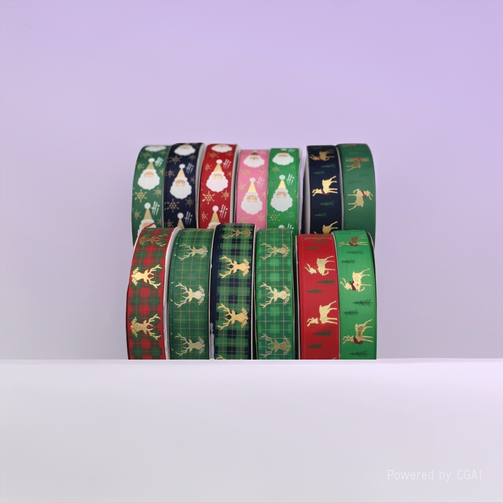 织带/书边带/织带印花/笃头布/缎带色丁产品图