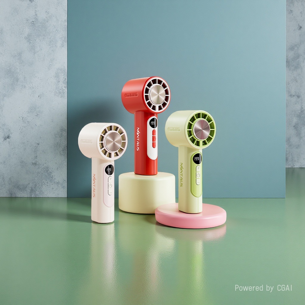 手持风扇/风扇/几素小风扇/几素/powerbank产品图