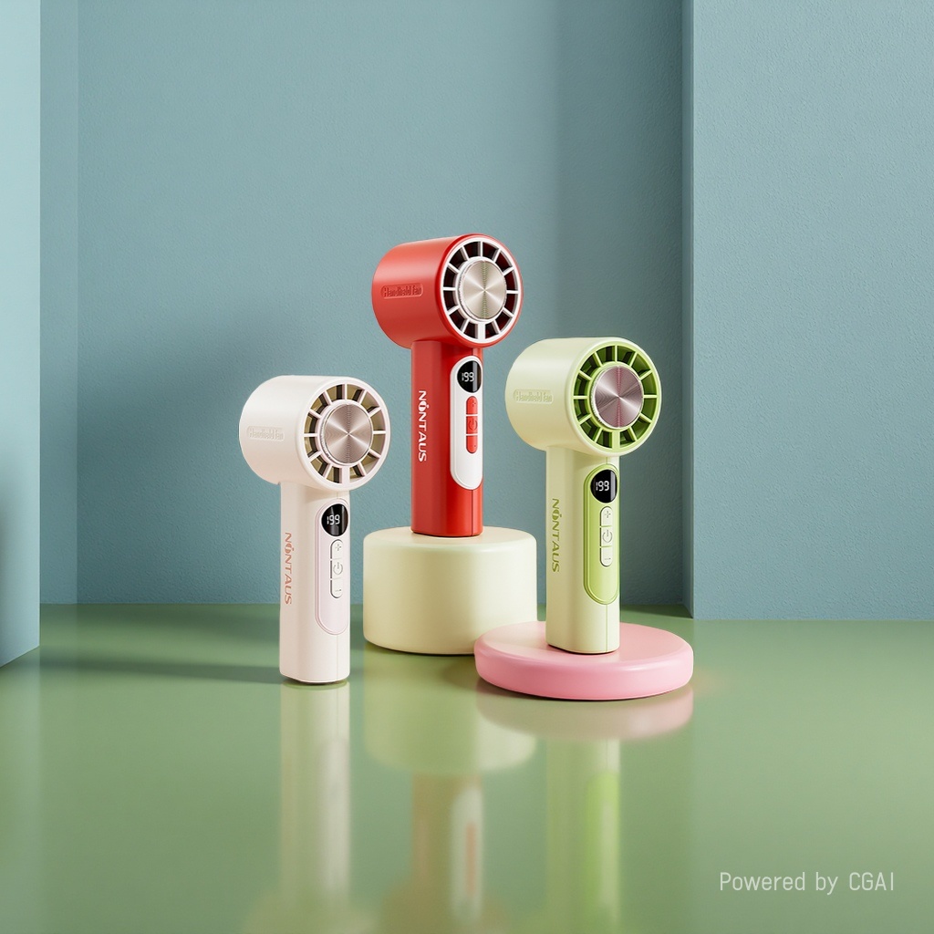 迷你手持扇实物图