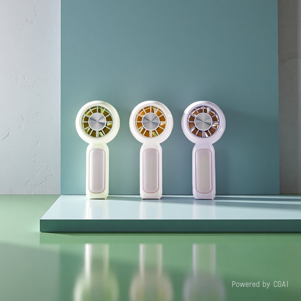 手持风扇/风扇/几素小风扇/几素/powerbank产品图