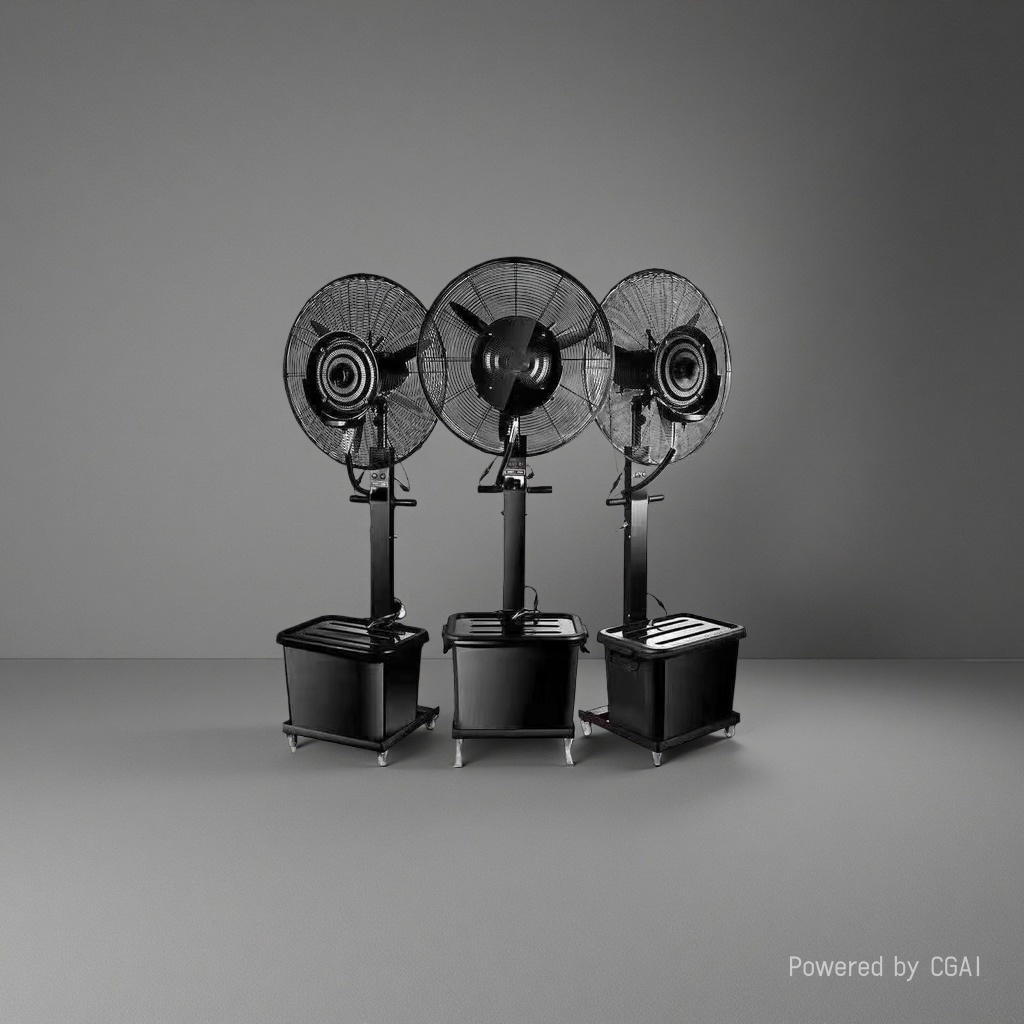 工业风扇大功率散热降温神器批发厂家26寸落地喷雾