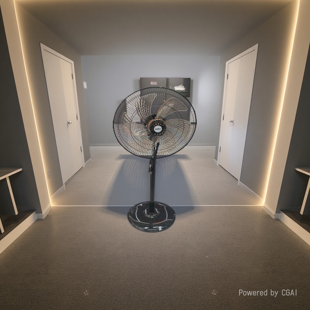 风扇/手持风扇/足球造型的小风扇/小家电/落地风扇白底实物图