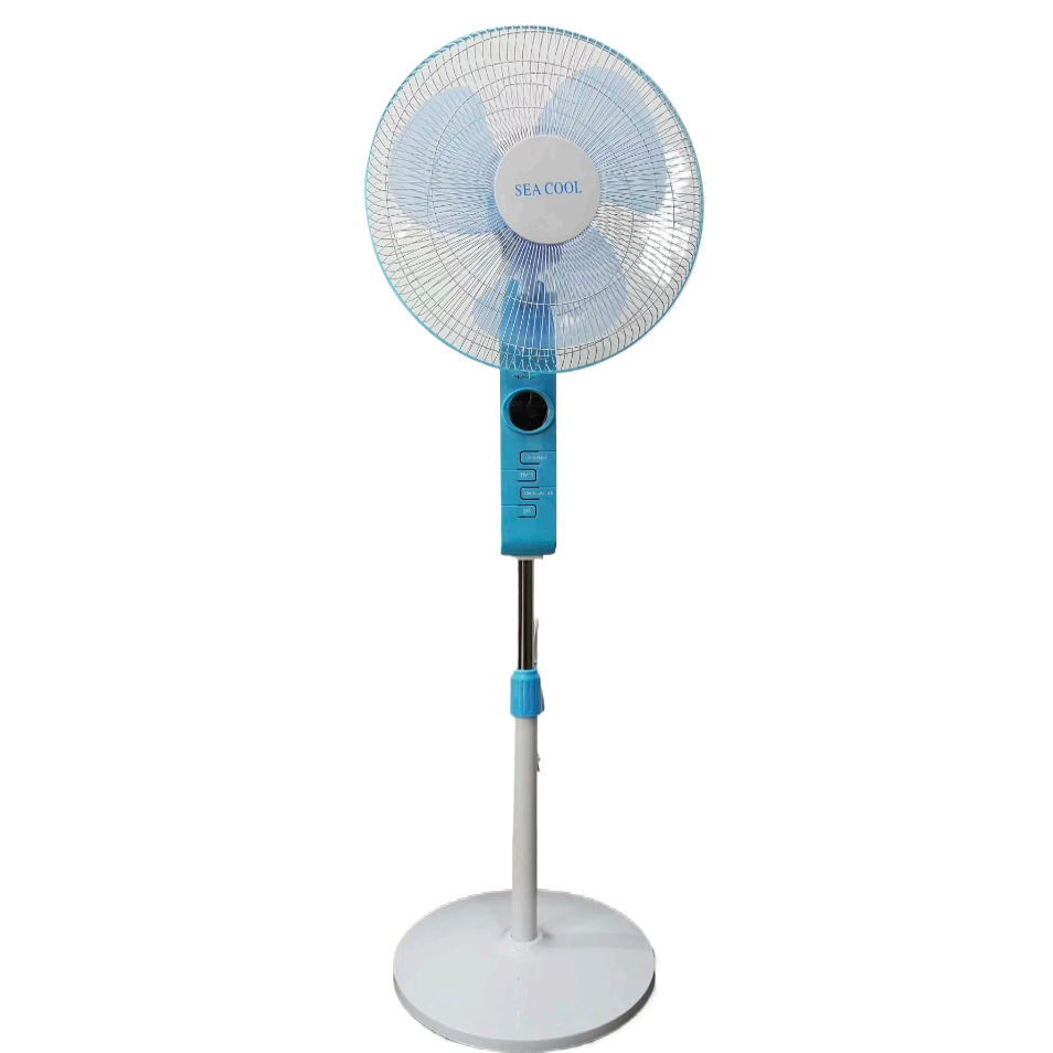 16寸遥控款三叶220V电风扇厂家直销蓝色款