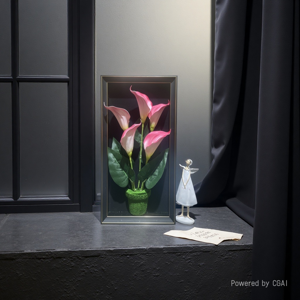 Modern decorative paintings, rural living rooms, villas, crystal porcelain paintings, welcoming pine trees, new Chinese style, 095222928 details Picture