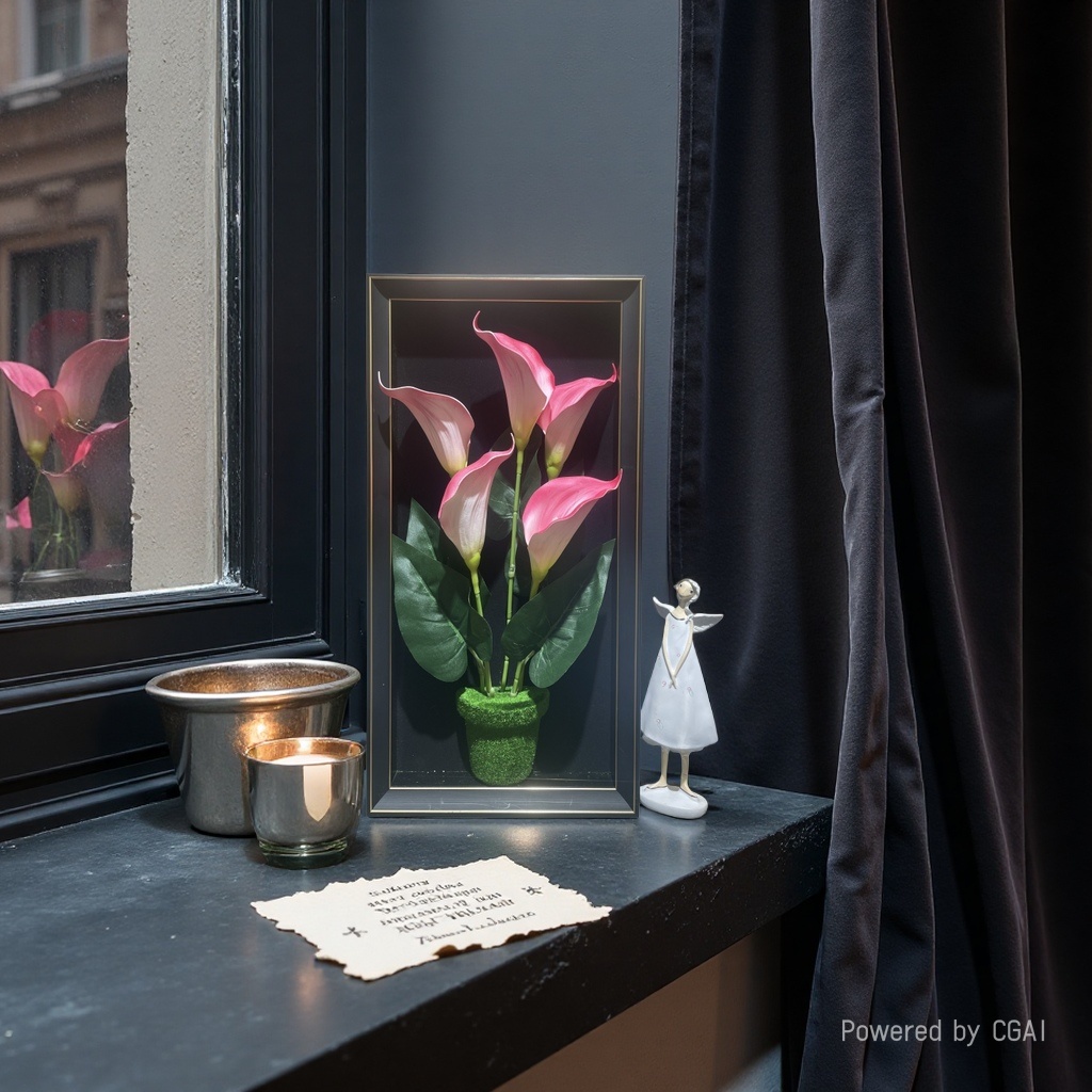 Modern decorative paintings, rural living rooms, villas, crystal porcelain paintings, welcoming pine trees, new Chinese style, 095222928