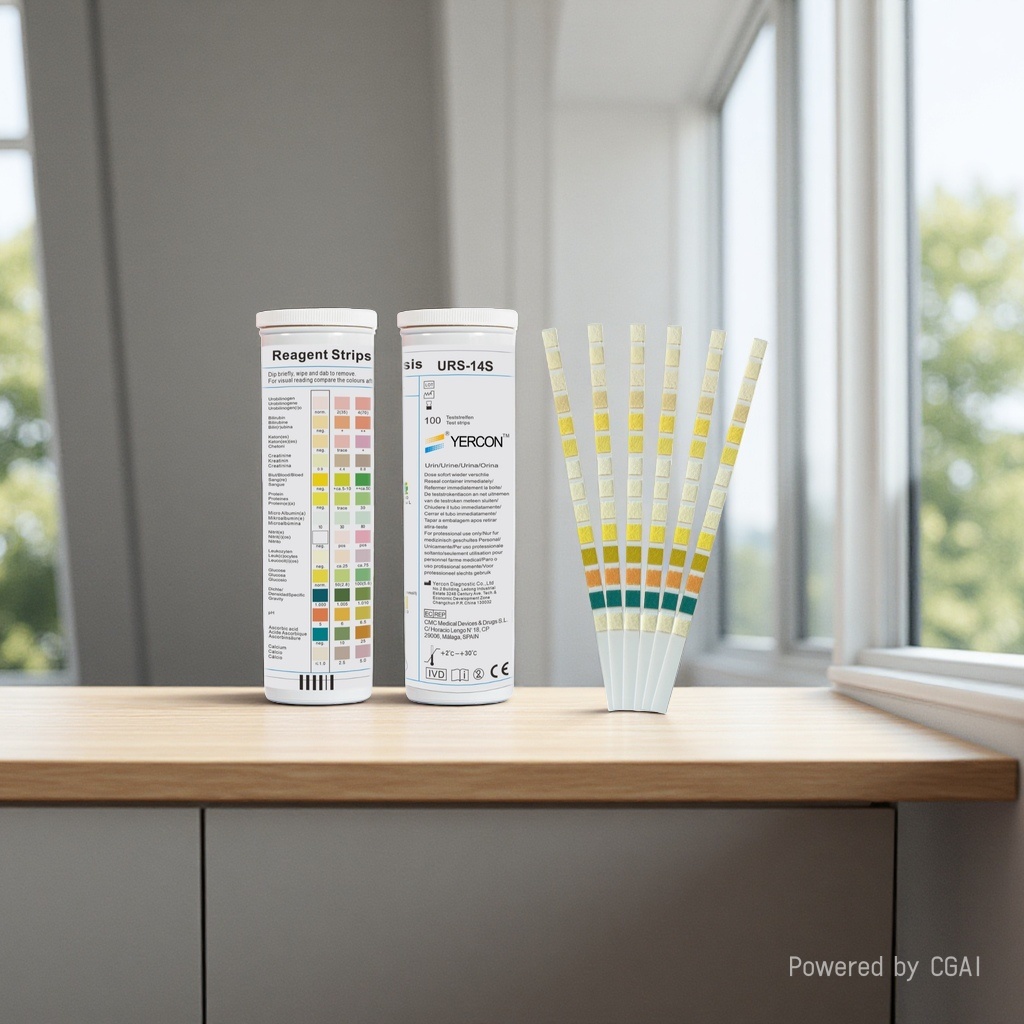Medical testing supplies: urine test strips, hiv rapid test strips, urine sugar, urine ketone body weight loss, urinary tract infection, kidney disease, liver and gallbladder disease