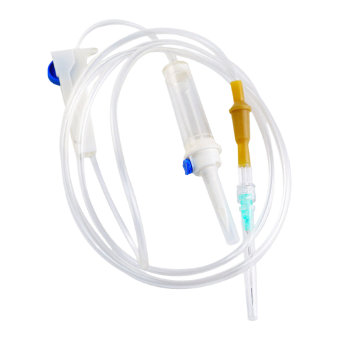 Medical infusion set, disposable sterile injection infusion device, medical standard model AG details Picture