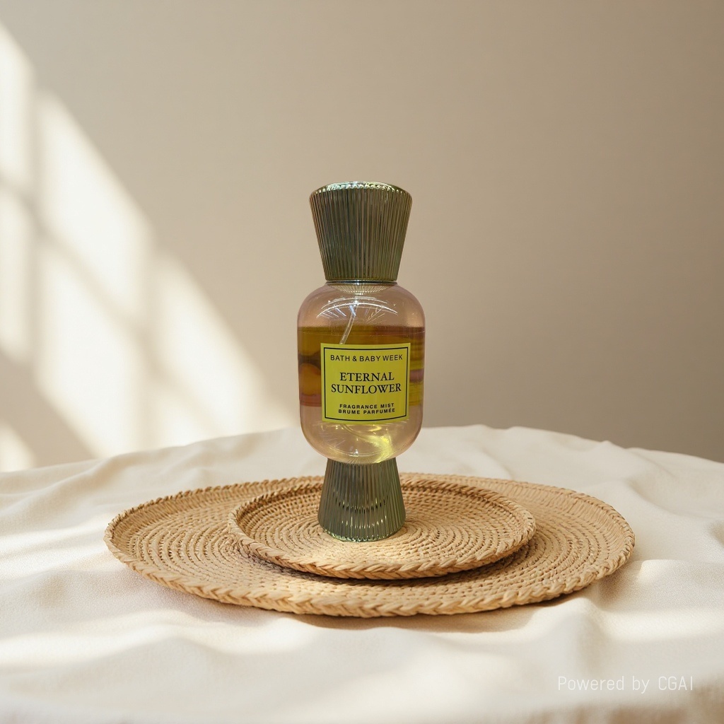 Perfume bottle ETERNAL SUNFLOWER fragrance spray woody floral fresh long-lasting fragrance Specification image
