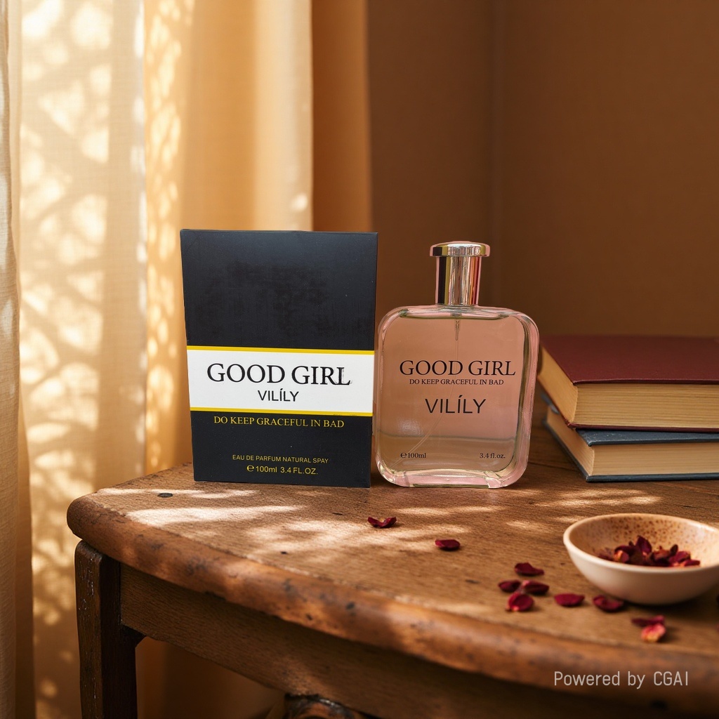 女士香水实物图