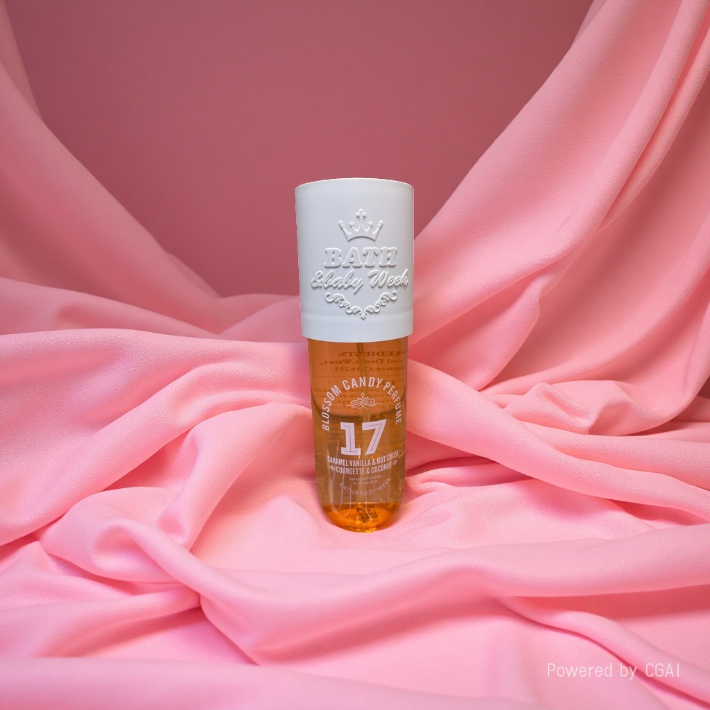 女士香水实物图