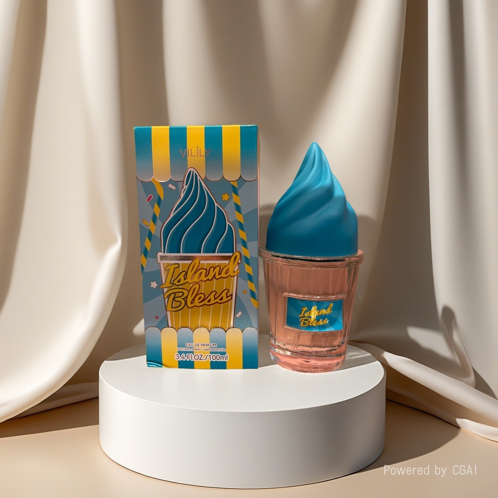 VILILY Island Bless香水瓶及包装盒其他香水礼盒装