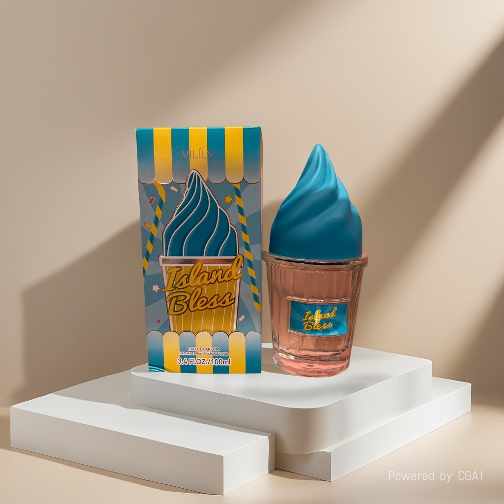VILILY Island Bless香水瓶及包装盒其他香水礼盒装细节图