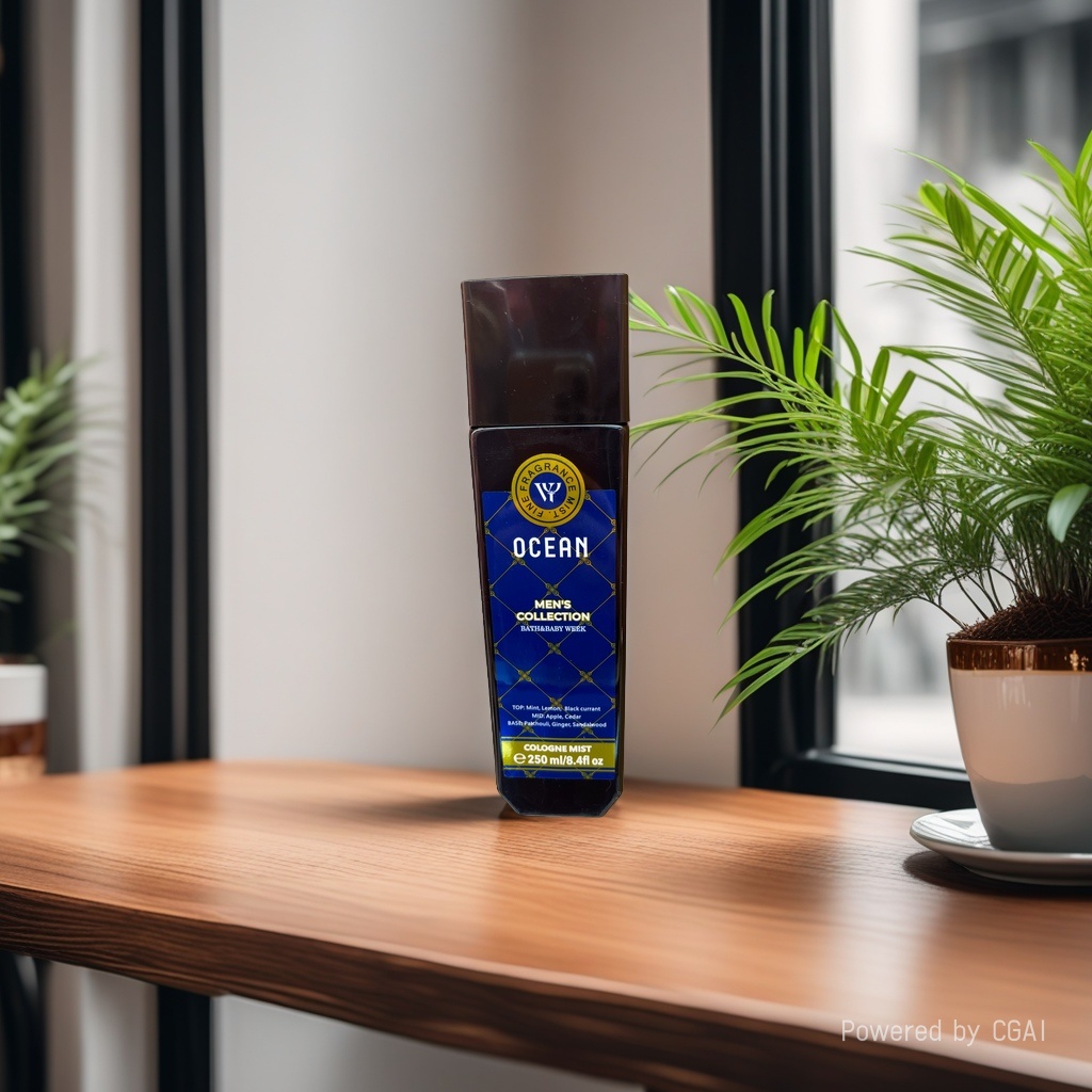 男士香水实物图