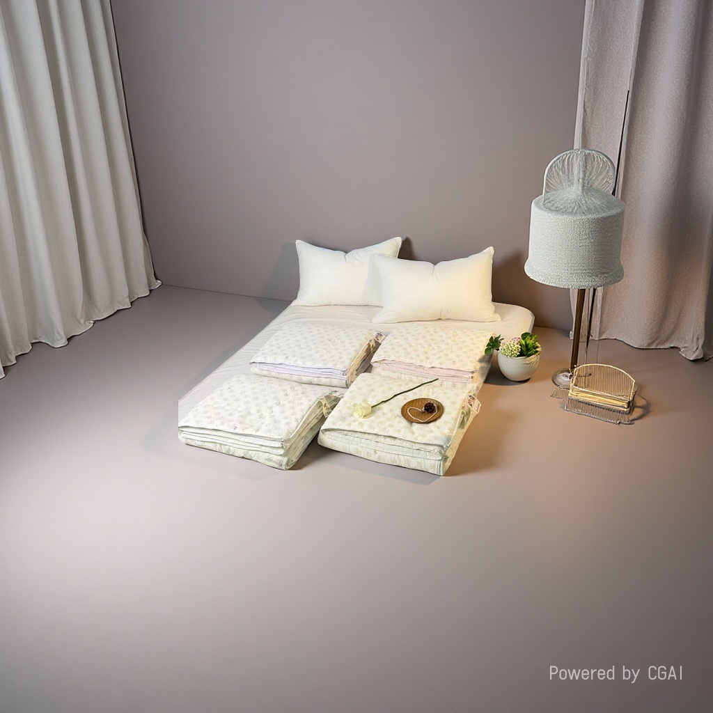 Custom-made bedding with 100-count pure cotton brushed fabric waterproof quilt covers details Picture