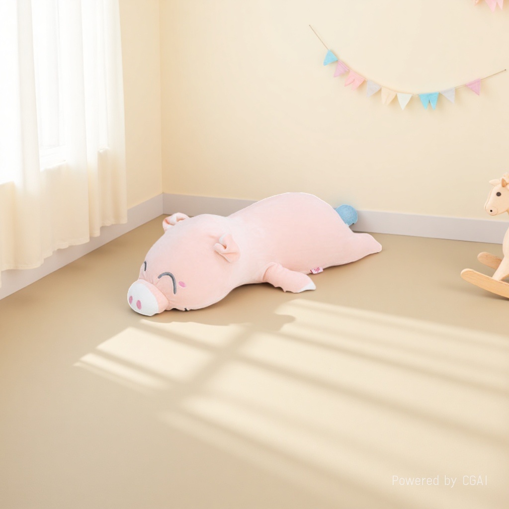 Wholesale pink piglet plush toys, dolls, plush pillows, direct sales from the manufacturer