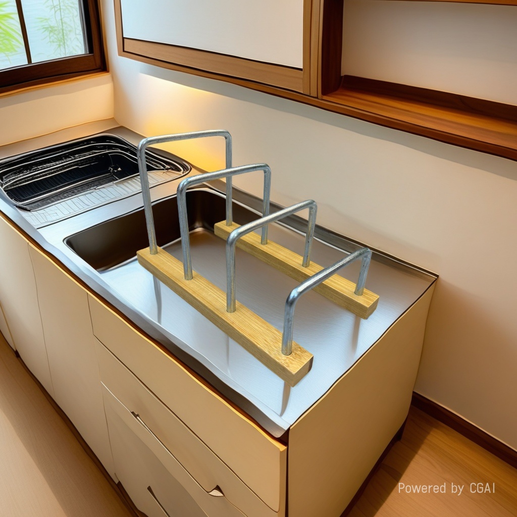 Factory direct sales and wholesale for foreign trade of non-drilling storage and organization racks, kitchenware storage racks, brackets, plate racks and cutting board racks details Picture