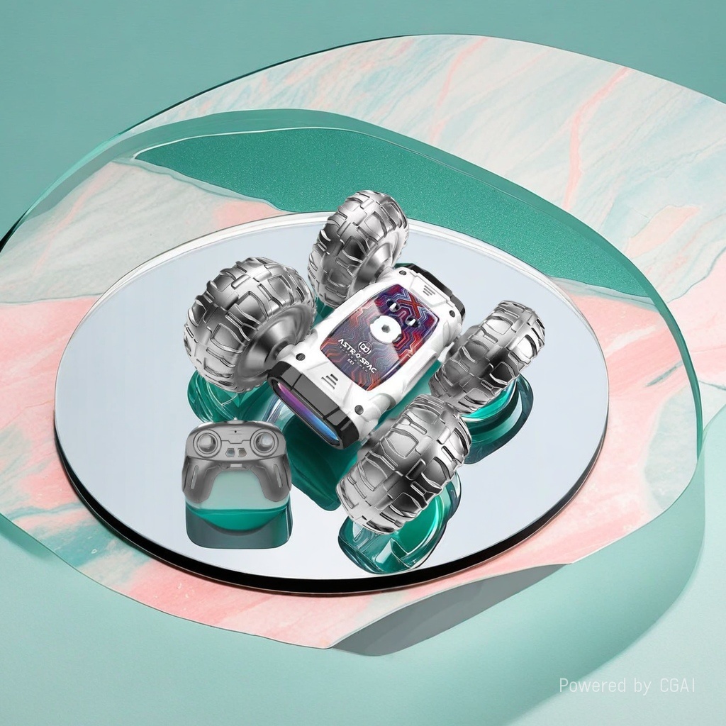 The Xiaoshangwang 1506B extra-large remote control 2.0 AI voice remote control car features full-function driving, fancy drifting, braking, tipping bucket, vacuum tires, double-sided driving, four-wheel drive, high-speed climbing, and cool sound and light Application Scenario