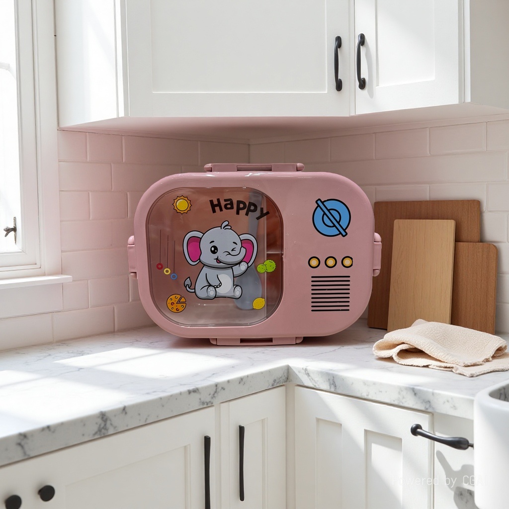 保鲜盒饭盒密封防漏大容量家用厨房收纳盒便当盒儿童饭盒外贸批发跨境电商细节图