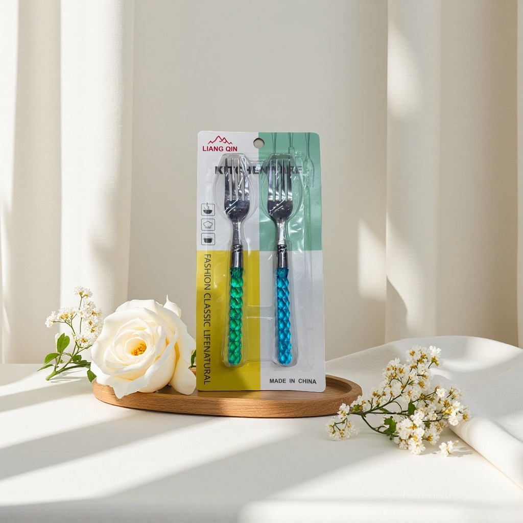 西餐刀叉勺套装不锈钢餐具家用厨房用品叉子勺子日用百货厨房用品