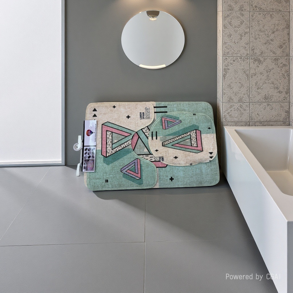 Floor MATS, door MATS, anti-slip living room and bathroom soft MATS, household thickened wear-resistant and silent MATS, carpet sets, cross-border carpet sets for foreign trade 153925158 Specification image