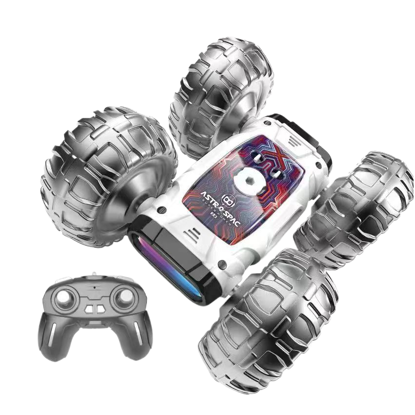 The Xiaoshangwang 1506B extra-large remote control 2.0 AI voice remote control car features full-function driving, fancy drifting, braking, tipping bucket, vacuum tires, double-sided driving, four-wheel drive, high-speed climbing, and cool sound and light details Picture