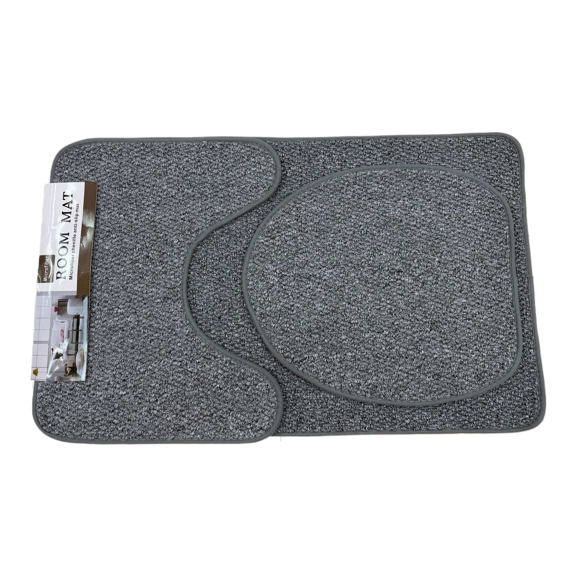 Anti-slip floor MATS, soft living room and bathroom MATS, household thickened wear-resistant and silent MATS, toilet mat sets, cross-border trade 151701638 Item Picture