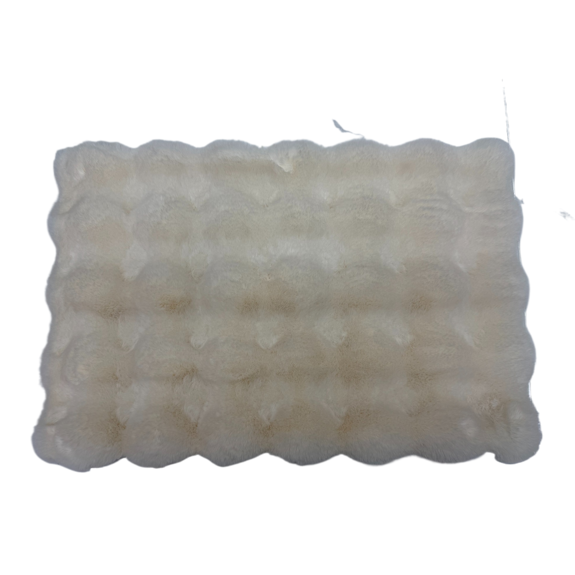 White plush mat, soft and warm, thickened plush mat, home decoration carpet, floor mat, anti-slip, cross-border export wholesale Item Picture