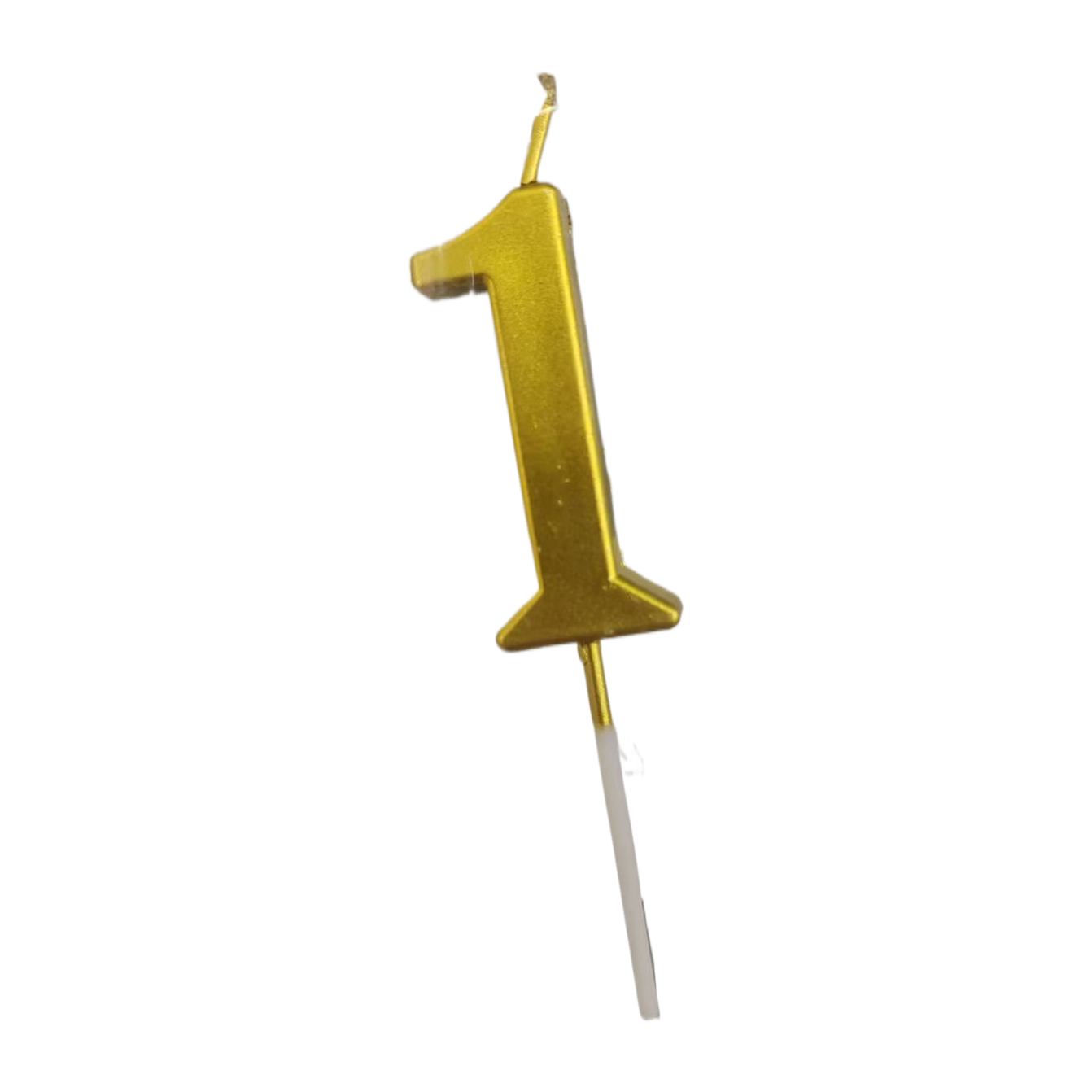 4.5cm birthday party candles with painted numbers 0-9 to decorate the home and create a warm atmosphere Item Picture