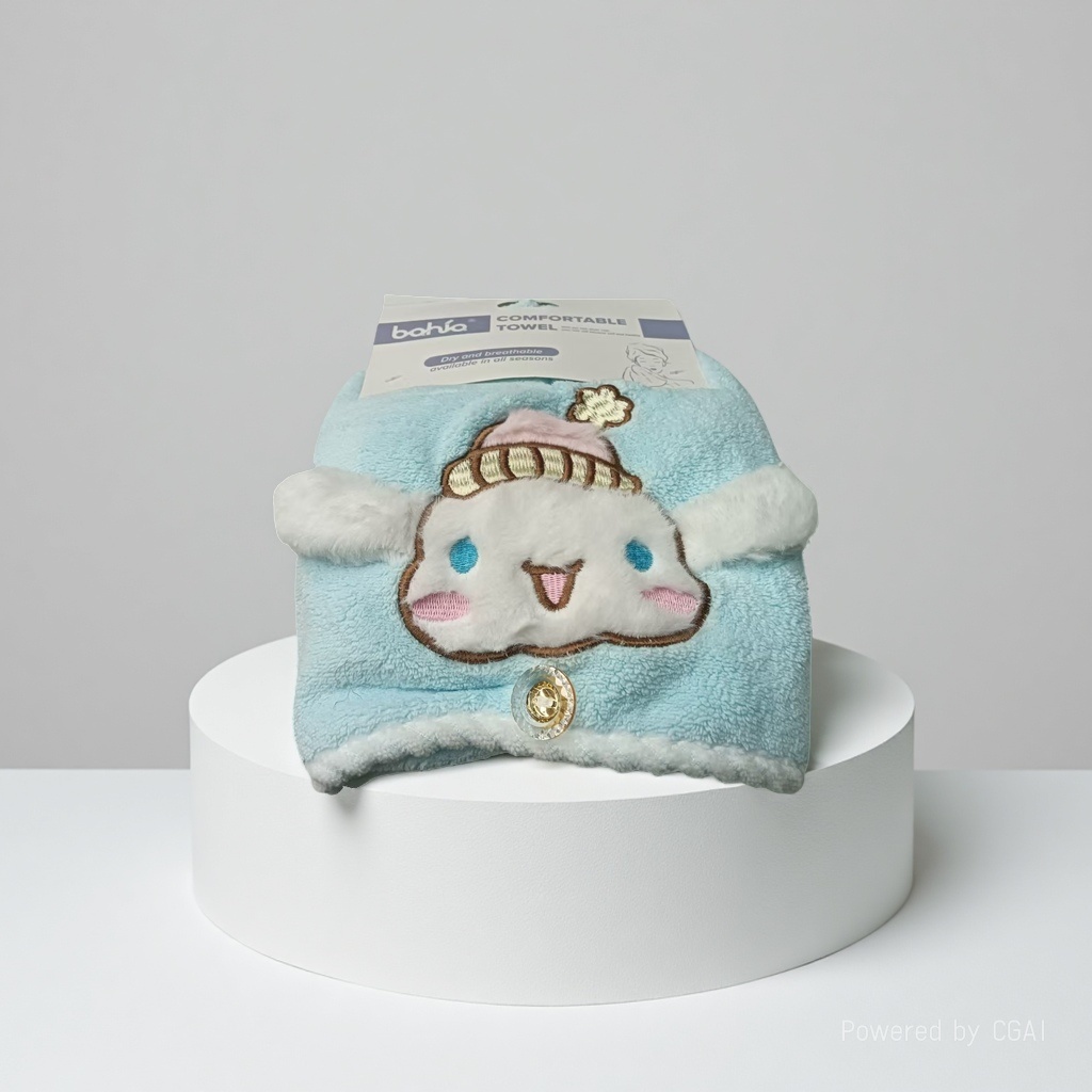 喜湾bahía长耳小狗干发帽柔软吸水护发浴帽