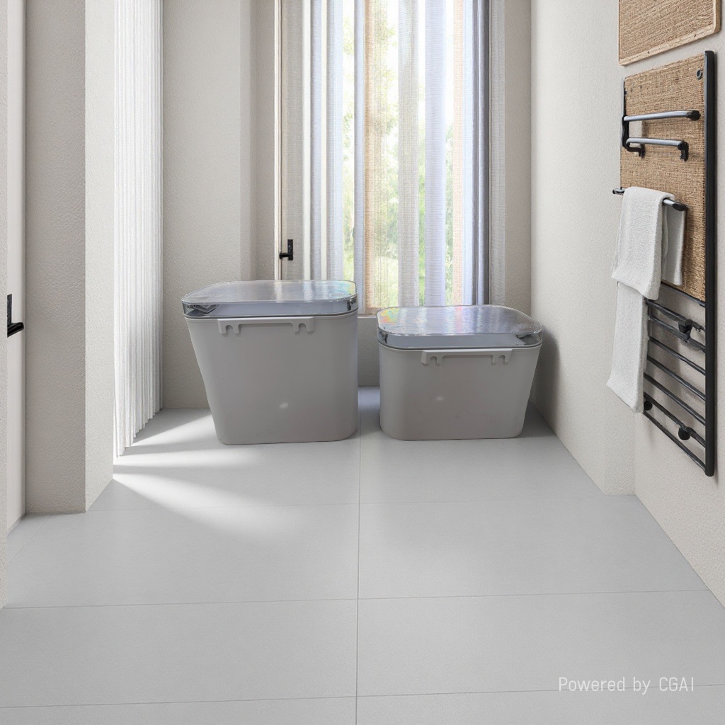 The household trash can has a large capacity and can cover the garbage basket. It can be used in plastic buckets for the living room, kitchen and bathroom Application Scenario