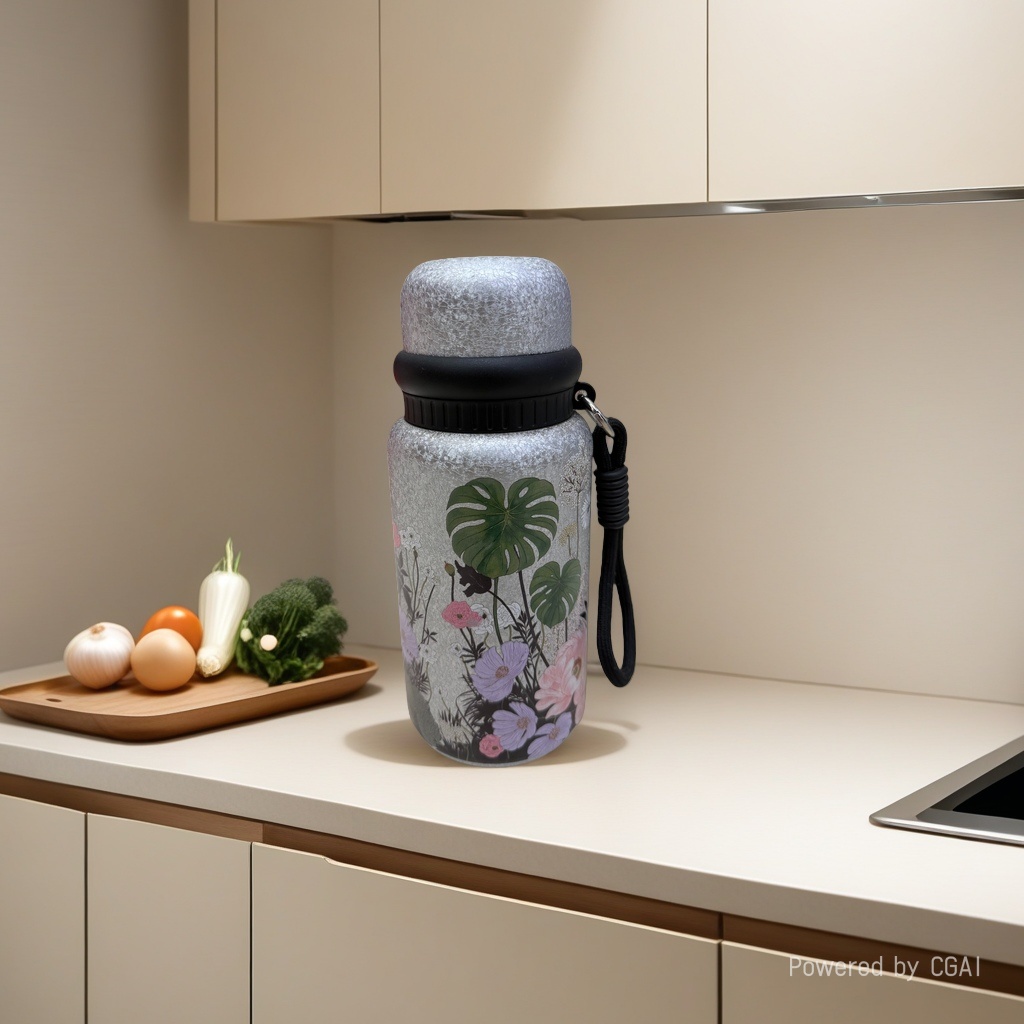 保温杯大容量不锈钢真空保温杯防漏保暖持久保温产品图