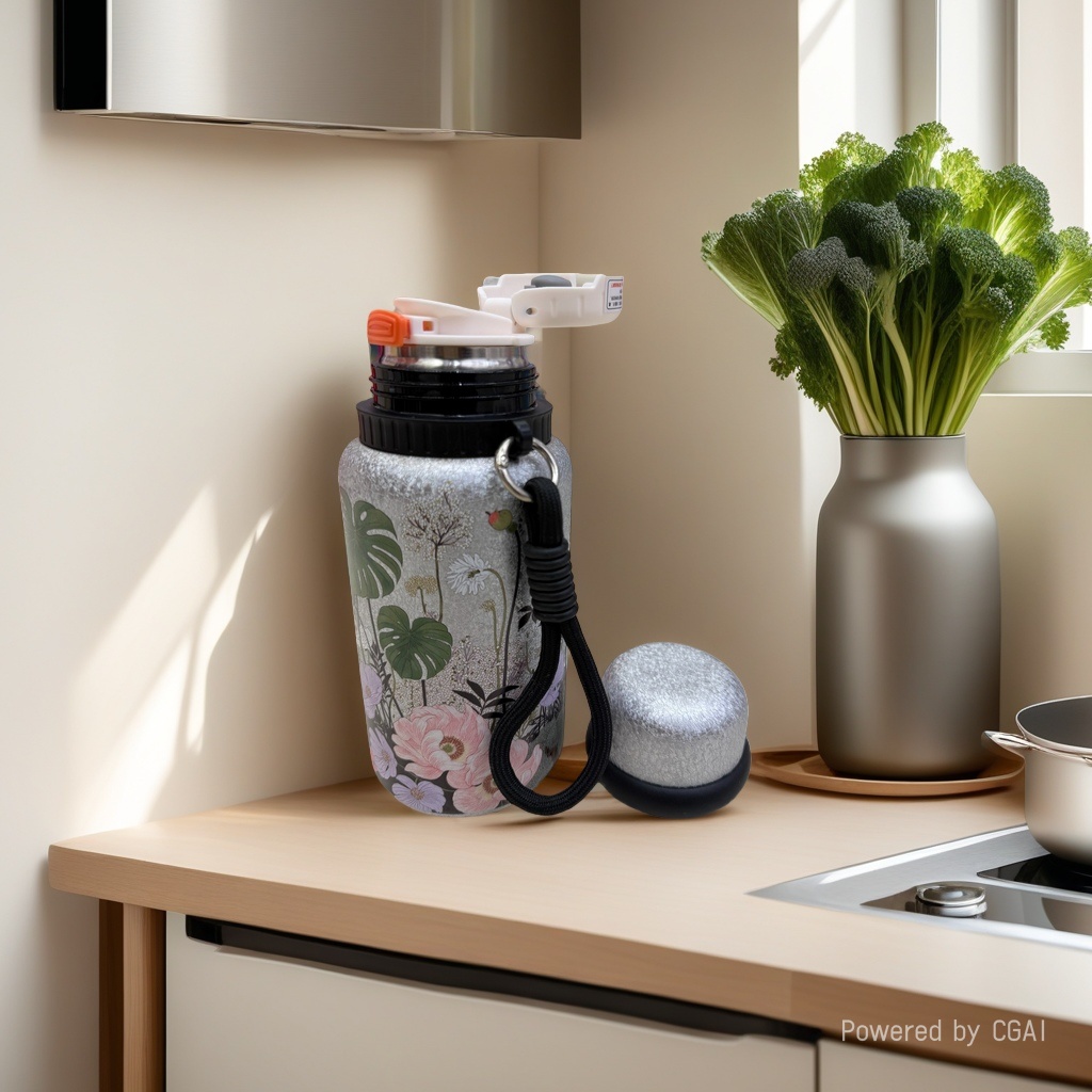 保温杯大容量不锈钢真空保温杯防漏保暖持久保温细节图