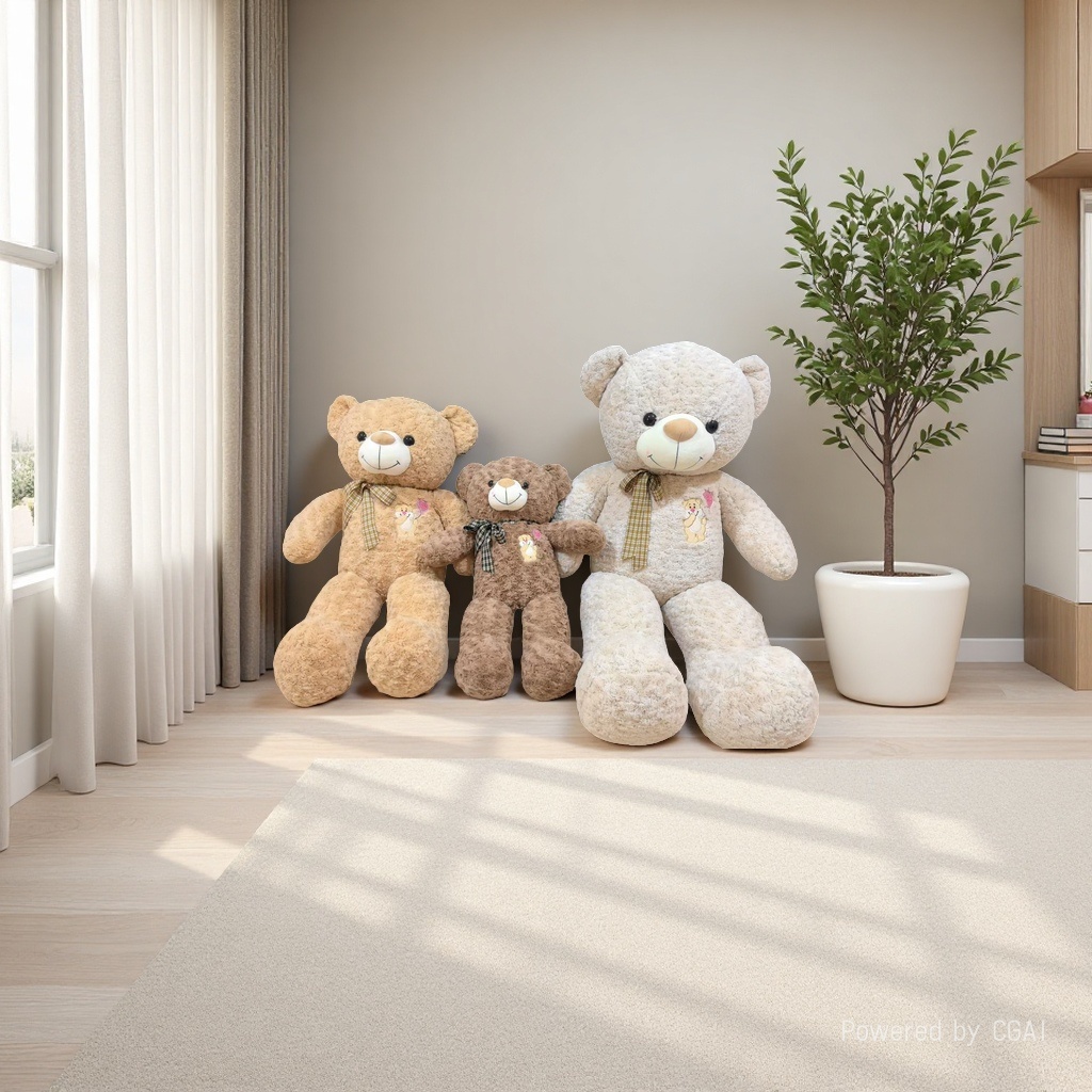 毛绒公仔、玩偶、娃娃实物图