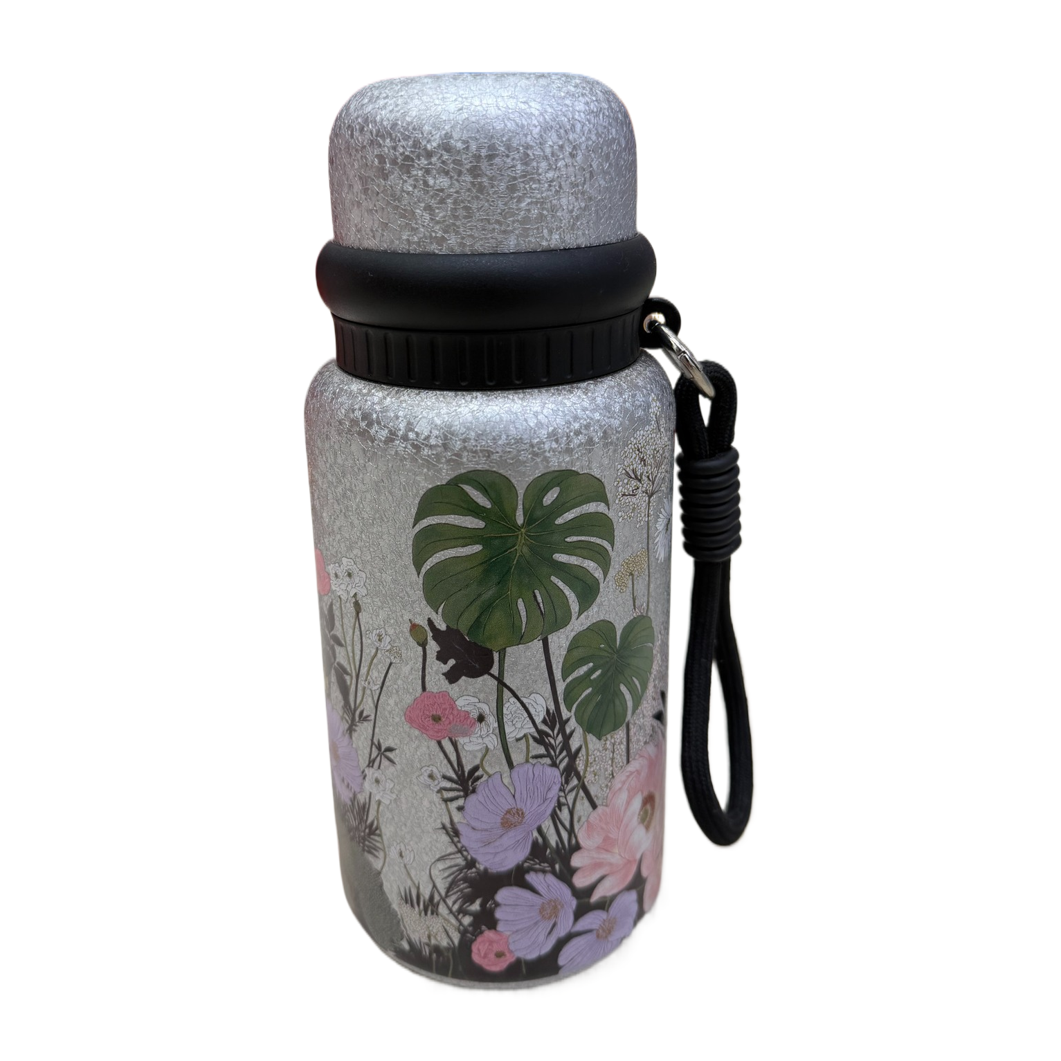 保温杯大容量不锈钢真空保温杯防漏保暖持久保温白底实物图