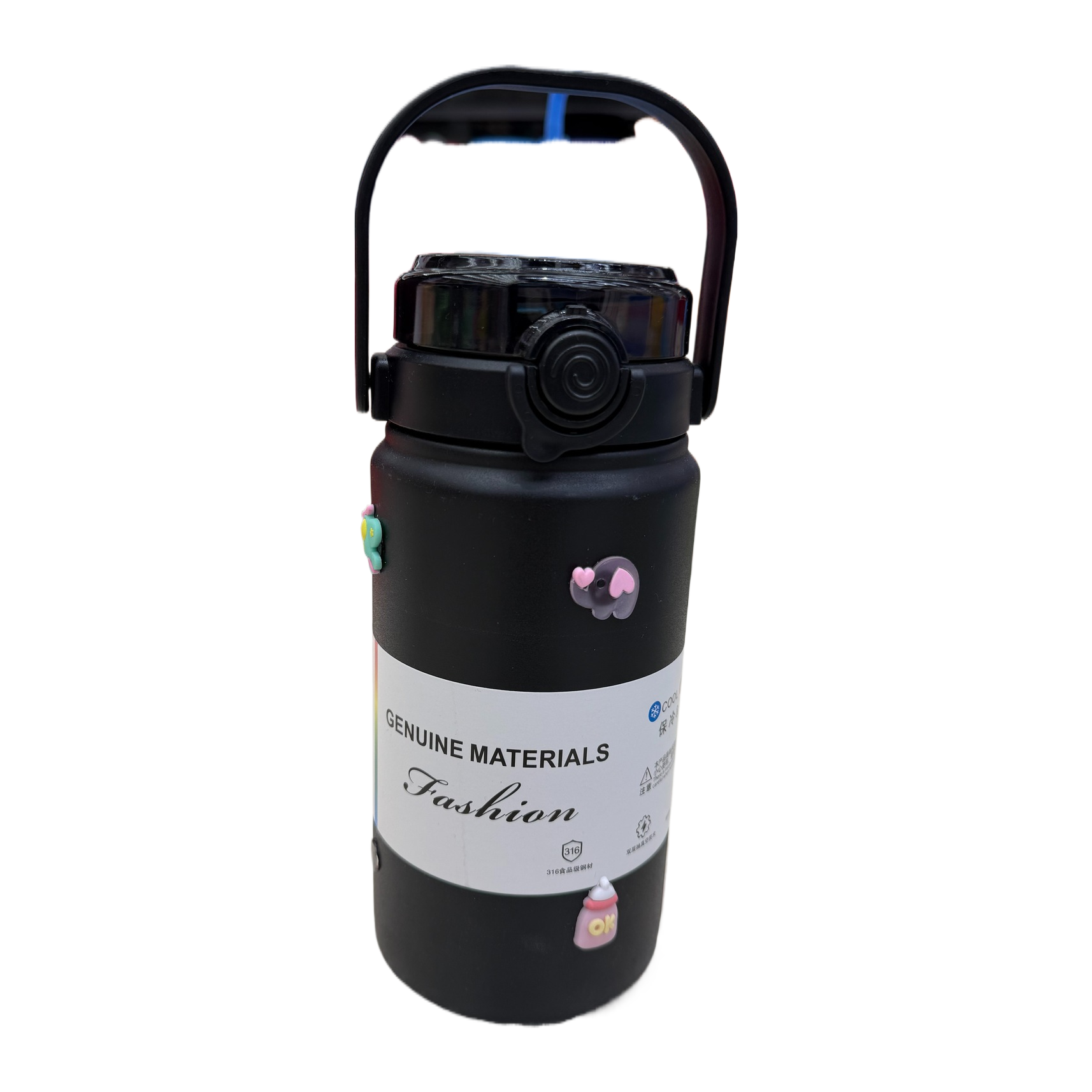 保温杯/钛杯/学生保温杯/喝水保温杯/儿童保温杯白底实物图