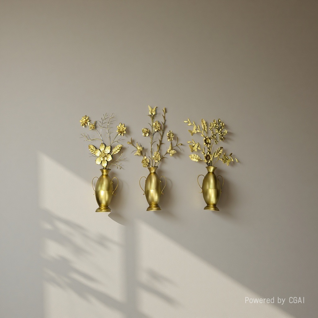 金箔花手工制作装饰品客厅摆件礼品送礼佳品