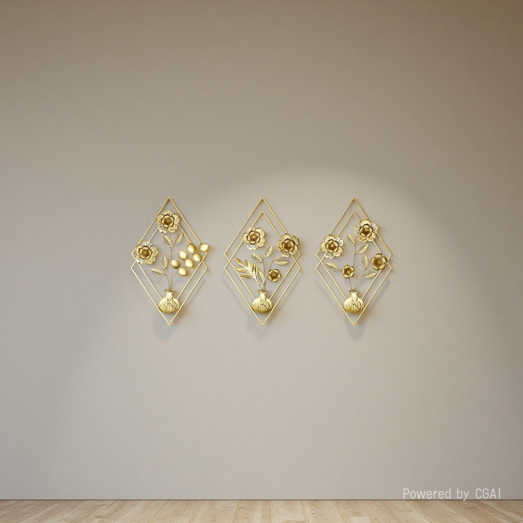 金箔花手工雕刻装饰画客厅艺术墙饰家居装饰品