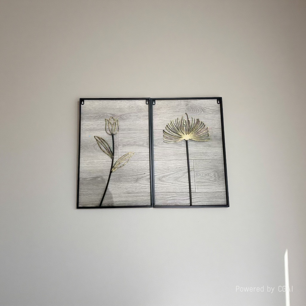 金箔花手工制作装饰摆件客厅桌面摆设艺术摆件