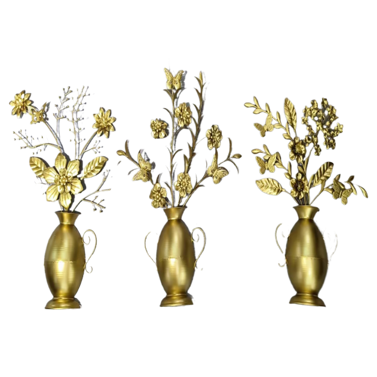 折纸玩具/金箔花/茶叶礼盒/母亲节/金箔小礼品白底实物图