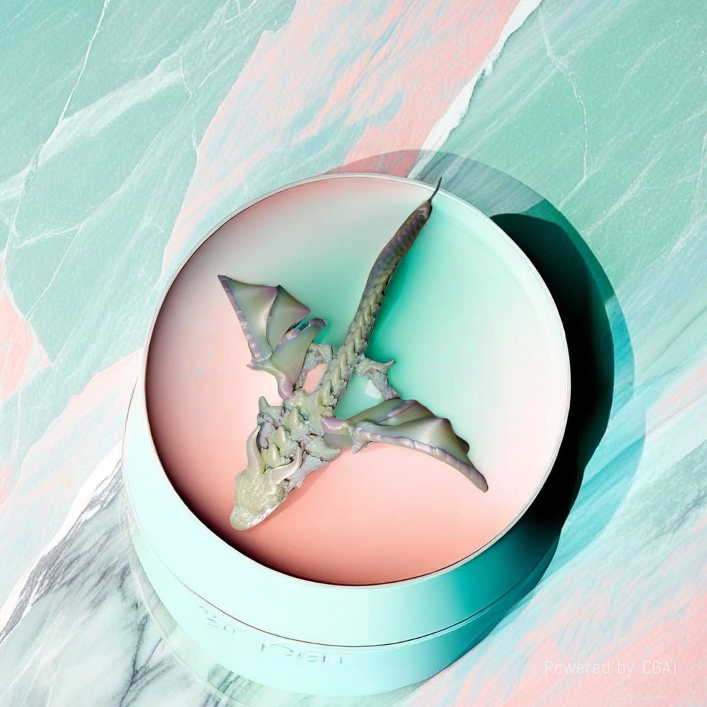 3D打印玩具卡通动物玩具夜光翼龙网红创意摆件细节图