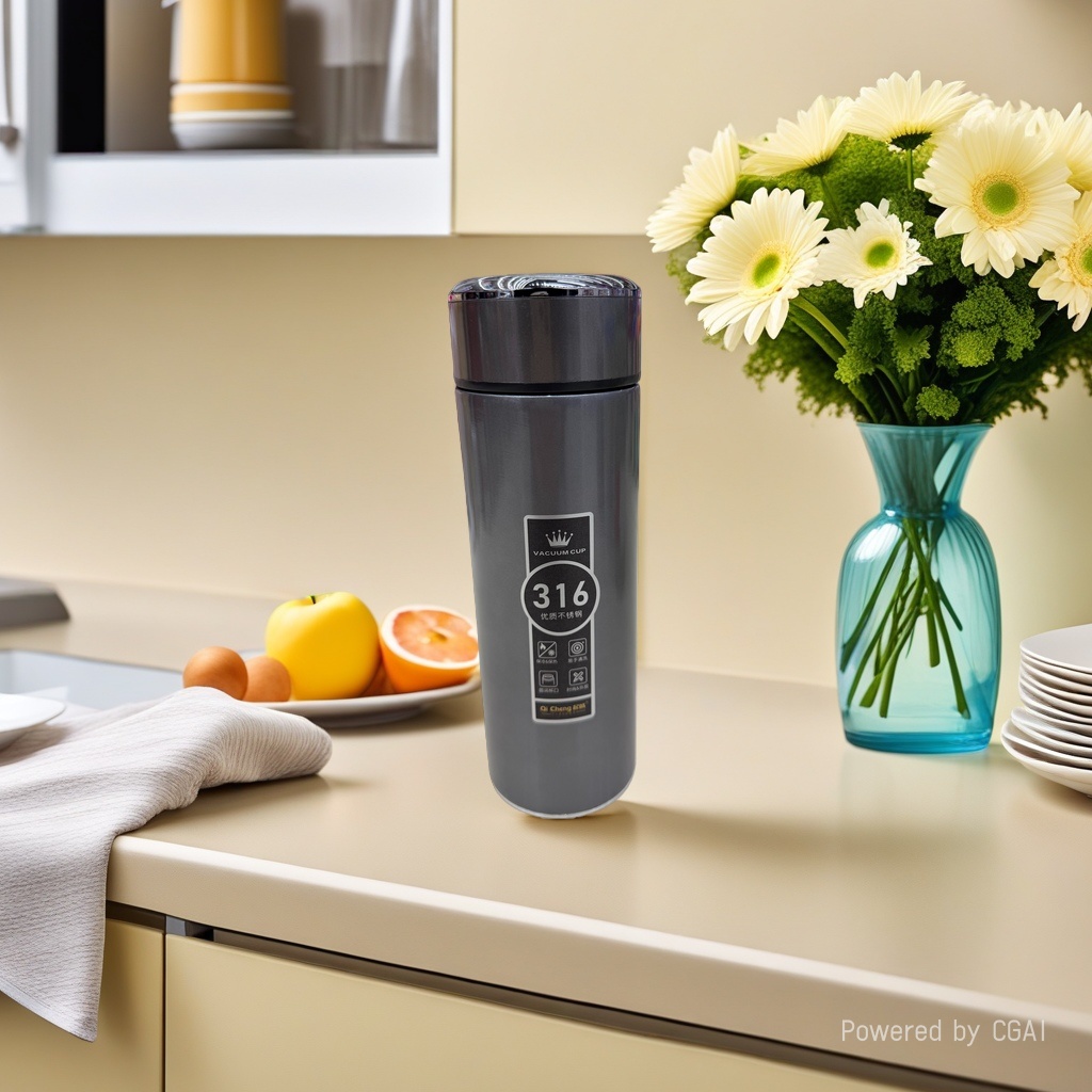 保温杯大容量不锈钢保温杯24小时保温防漏设计耐用杯盖