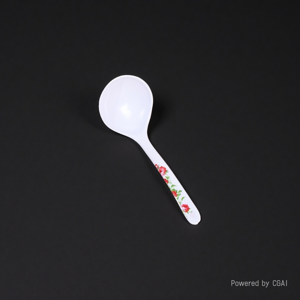 Stainless steel soup spoon, household large-capacity children's complementary food spoon details Picture