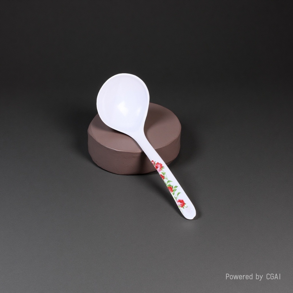 Stainless steel soup spoon, household large-capacity children's complementary food spoon