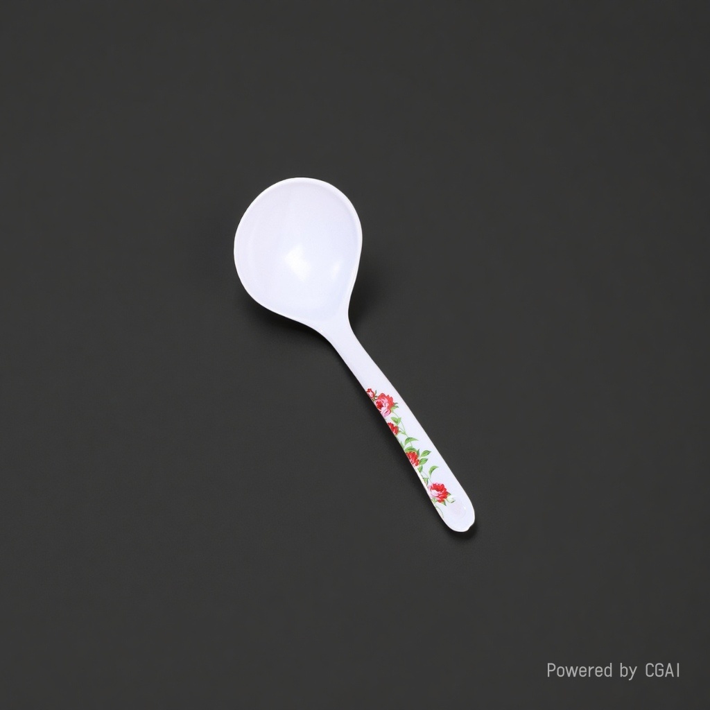 Stainless steel soup spoon, household large-capacity children's complementary food spoon Specification image